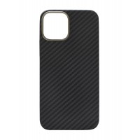 Чехол Carbon MagSafe For IPhone 12/12pro (черный матовый)